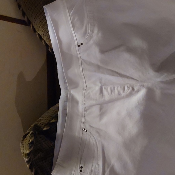 Summer or Spring White Ultra Denim 360/ 4Way Stretch Pants - Picture 4 of 9